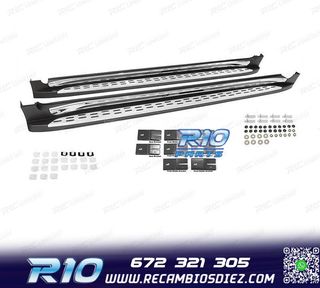 ESTRIBERAS ESTRIBOS KIA SPORTAGE 15-21 CROMO