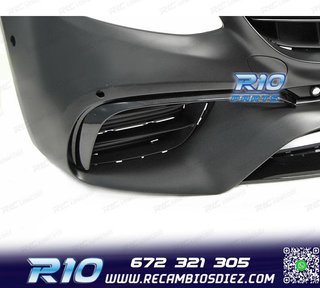 PARAGOLPES DELANTERO MERCEDES W213 16-19 LOOK E63 AMG PDC