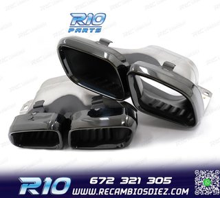 COLAS DE ESCAPE MERCEDES GLC W253 X253 C253 15-22 LOOK GLC63