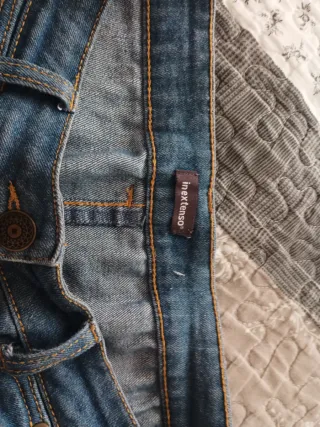 Gonna jeans blu