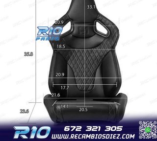 KIT ASIENTO BAQUET UNIVERSAL CUERO NEGRO ESTILO SPORTSTER CU