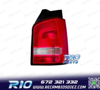 PILOTO DCH VOLKSWAGEN VW TRANSPORTER T5 1P 10-15 BLANCO ROJO