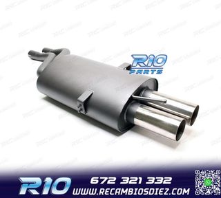 SILENCIOSO ESCAPE BMW SERIE 3 E46 2000- x2