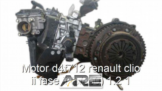 motor D4F712 1.2 16V Renault Clio II eq D4