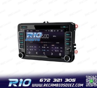 RADIO GPS ANDROID 14 VOLKSWAGEN VW SKODA SEAT