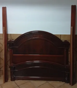 Cama Matrimonio 1.35 Madera