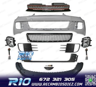 PARAGOLPES DELANTERO VOLKSWAGEN VW GOLF 6 08-12 LOOK GTI SRA