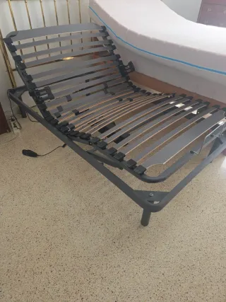 2 Camas articulada médicas metálicas