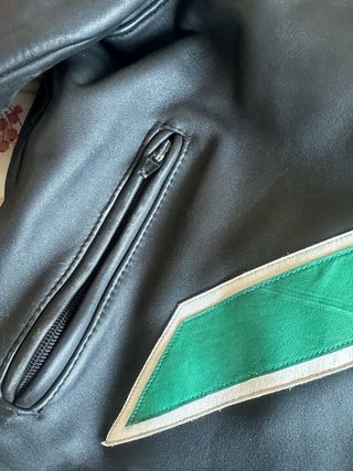 Chaqueta de piel IXS vintage