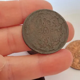 Lote 6 monedas antiguas