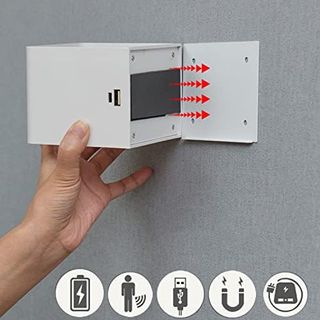 2 Apliques LED Recargables con Sensor 5W