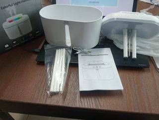 Humidificador Duplo Bico c/ Luzes LED Coloridas