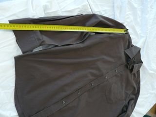 Camicia Uomo BOSS Marrone Scuro Taglia L