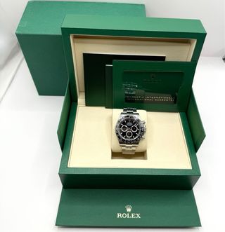 Rolex Daytona Acero Esfera Negra 126500LN