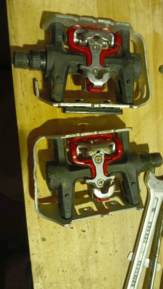 Pedales mixtos para bicicleta