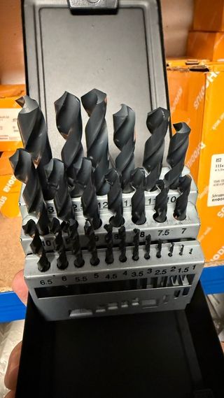 Estuche de brocas para acero