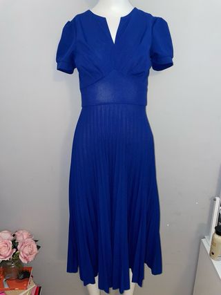 Vestido azul talla XS