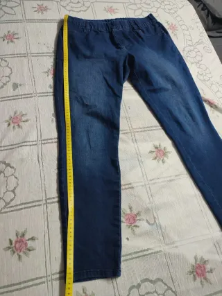 Pantalón vaquero mujer azul