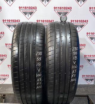 235 55 18 V GOODYEAR RUEDA AL 90% DE VIDA UTIL