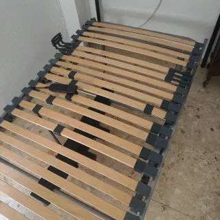 Cama Articulada Madera y Metal