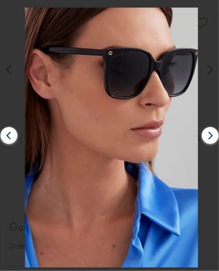 Gafas de sol Gucci originales negras