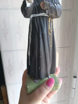 Statua Padre Pio vintage