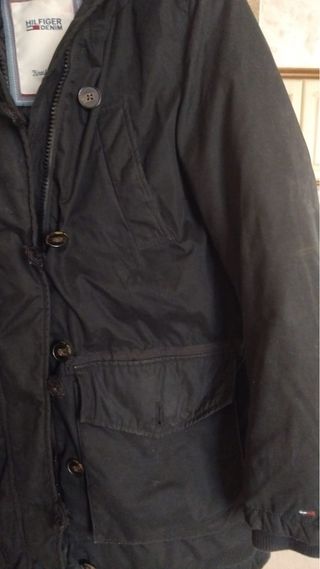 Tommy Hilfiger Giubbotto Uomo Nero/Marrone Taglia