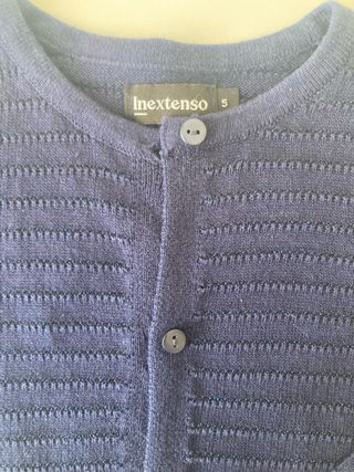 Chaqueta corta azul Inextenso