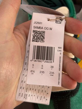 Adidas Samba OG "Green Preloved Yellow Velvet"