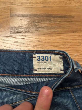 Jeans G-Star RAW 3301 Straight Taglia 32/32