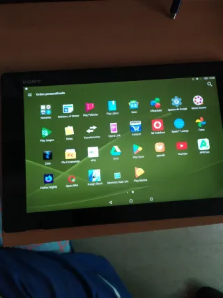 Tablet Sony Xperia Negra