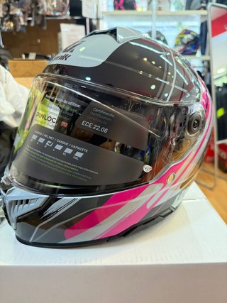 Casco Integral Unik Ultra DV March Fluor Pink M