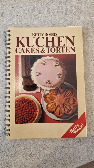 Libro de cocina "Tartas y Pasteles" de Betty Bossi