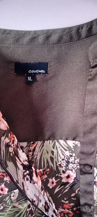 Camisa COUCHEL Estampada Floral Talla XL