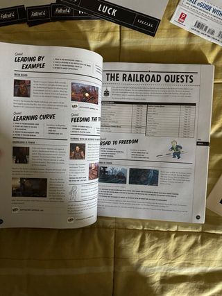 Fallout 4 Guida Collector's + Mappa + Litografie