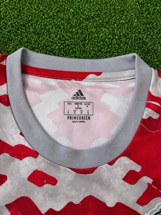 Maglia Manchester United Adidas Camo Rossa Bianca