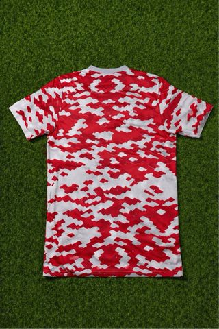 Maglia Manchester United Adidas Camo Rossa Bianca