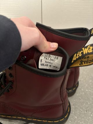 Botas Dr Martens bourdeous