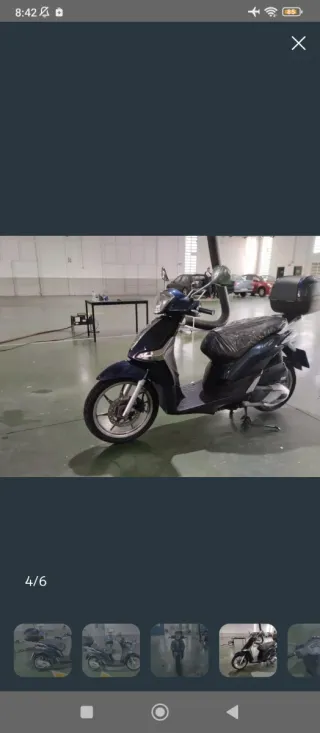 Piaggio Liberty 125 Azul/Negro