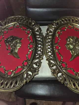 Cuadros Bronce y Terciopelo de calidad