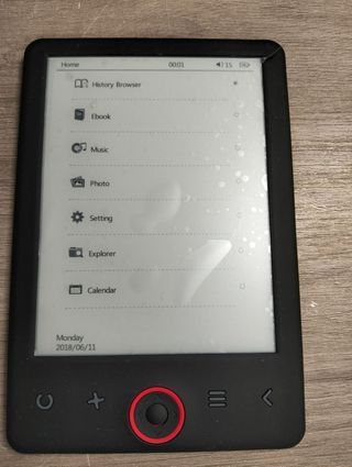 Denver Electronics EBO-630L 4 GB Libro electronico