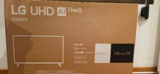 LG UHD AI ThinQ 50UQ75 TV 50 pulgadas