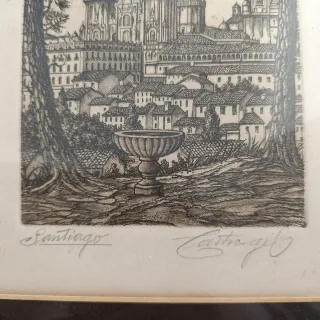 Grabado de Castro Gil