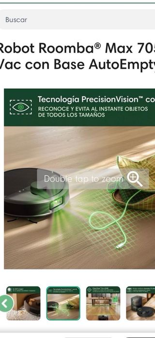 Robot Aspirador Roomba Max 705 con Base