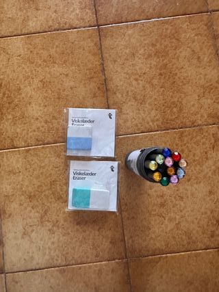 Set matite e gomme da cancellare