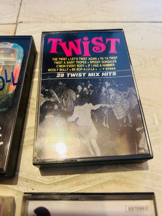 Lote 4 Cassettes Rock, Twist, Tom Jones