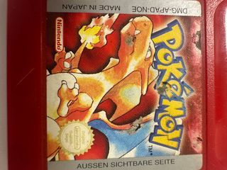Pokémon Rosso Tedesco DMG-APAD-NOE