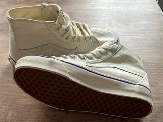 Zapatillas Vans Altas Blancas