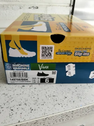 Zapatillas Skechers Hands Free Mujer Negras