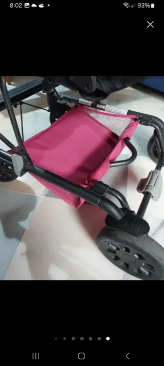 Carrito de bebé 3 piezas